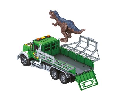 Sparkys CITY SERVICE CAR - 1:14 - Nákladné auto na prepravu dinosaurov (so zvukom, svetlami a ďalšími funkciami)