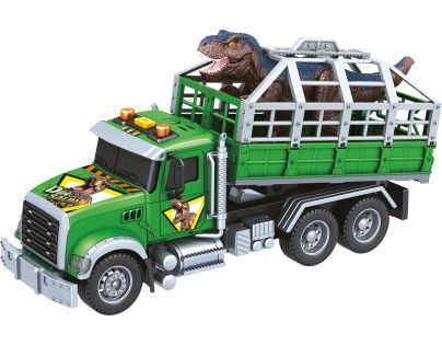 Sparkys CITY SERVICE CAR - 1:14 - Nákladné auto na prepravu dinosaurov (so zvukom, svetlami a ďalšími funkciami)