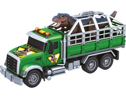 Sparkys CITY SERVICE CAR - 1:14 - Nákladné auto na prepravu dinosaurov (so zvukom, svetlami a ďalšími funkciami)
