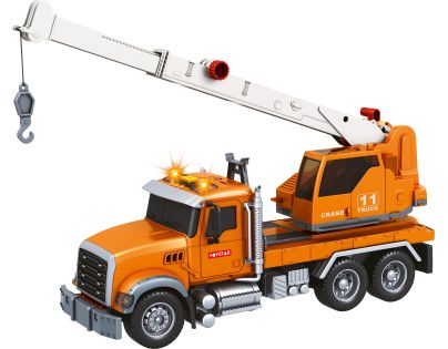 Sparkys CITY SERVICE CAR - 1:14 - Nákladné auto s žeriavom (so zvukom, svetlami a ďalšími funkciami)