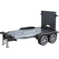 Sparkys CITY SERVICE CAR - 1:14 - Policajné auto s prívesom a motorkou (so zvukom a svetlami) 2