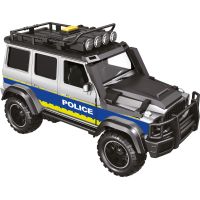 Sparkys CITY SERVICE CAR - 1:14 - Policajné auto s prívesom a motorkou (so zvukom a svetlami) 3