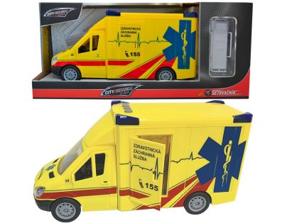Sparkys CITY SERVICE CAR - 1:14 Česká Ambulancia