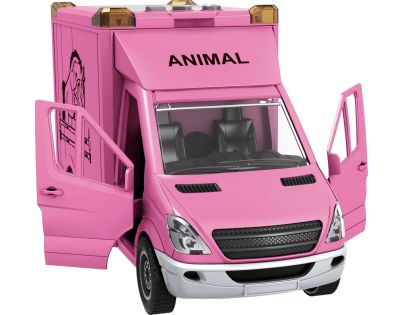 Sparkys CITY SERVICE CAR - 1:14 Transport koní - ružový