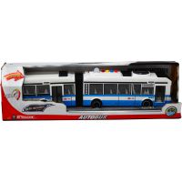 Sparkys CITY SERVICE CAR - 1:16 Kĺbový autobus - modrý na setrvačník so zvukmi 2