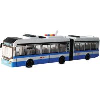 Sparkys CITY SERVICE CAR - 1:16 Kĺbový autobus - modrý na setrvačník so zvukmi