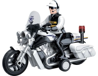 Sparkys CITY SERVICE CAR - 1:16 Policajný motorka