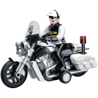 Sparkys CITY SERVICE CAR - 1:16 Policajný motorka