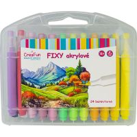 Sparkys CreaFun - Fixky akrylové 24 farieb