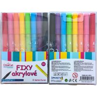 Sparkys CreaFun - fixky akrylové 8 farieb