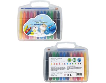 Sparkys CreaFun - Gélové umývateľné pastelky 12 farieb