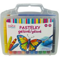 Sparkys CreaFun - Gélové umývateľné pastelky 12 farieb