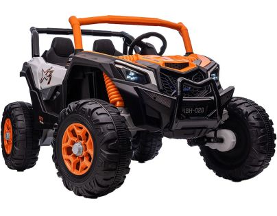 Sparkys Detská elektrická bugina UTV + diaľkový ovládač oranžová