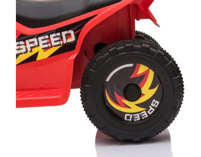 Sparkys Detská elektrická štvorkolka červená