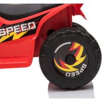 Sparkys Detská elektrická štvorkolka červená 2