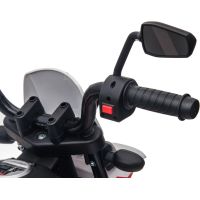 Detská elektrická motorka APRILIA RX-125 biela 2