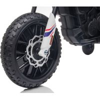 Detská elektrická motorka APRILIA RX-125 biela 5