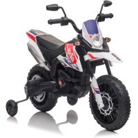 Detská elektrická motorka APRILIA RX-125 biela 6