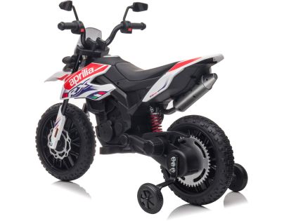 Detská elektrická motorka APRILIA RX-125 biela