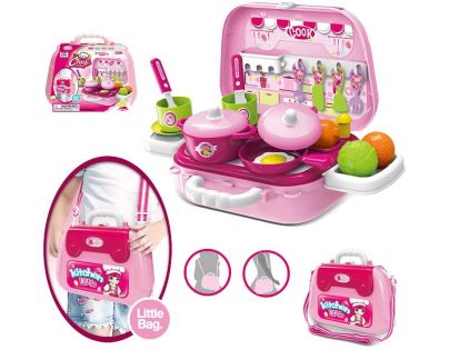 Sparkys Detská kabelka 2 v 1 s kuchynským setom