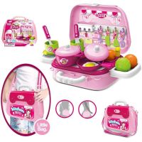 Sparkys Detská kabelka 2 v 1 s kuchynským setom