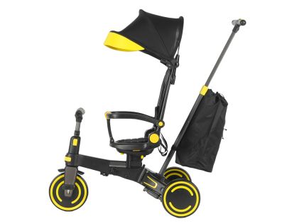 Sparkys Detská trojkolka Premium 9 v 1 žltá