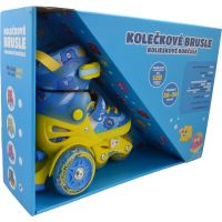 Sparkys Detské svietiace kolieskové korčule - Modré (vel. 26-30) 2