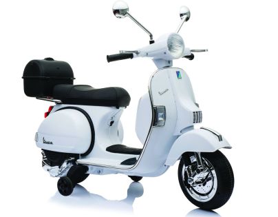Sparkys Detská elektrická kolobežka Vespa PX150 biela