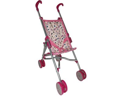 Sparkys Detský kočík golfky - ružový s jednorožcami