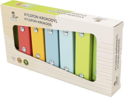 Sparkys Detský xylofón v tvare krokodíla
