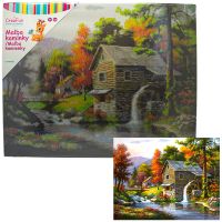 Sparkys Diamantové maľovanie - Mlyn 40 x 50 cm