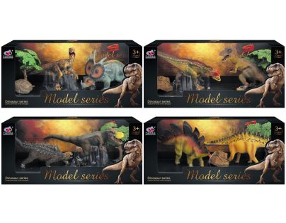 Sparkys Dinosauří svet - Set dinosauřích figúrok M3 4 druhy