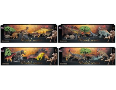 Sparkys Dinosauří svet - Set dinosaurových figúrok Q1 4 druhy
