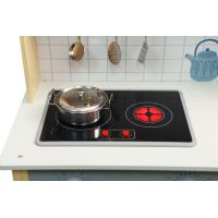 Sparkys Drevená detská kuchynka s rúrou a práčkou 4