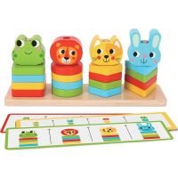 Sparkys Drevená edukačná hra zvieratká