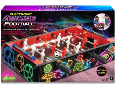 Sparkys Elektronický arkádový stolný futbal Neon