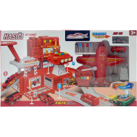 Sparkys Hasičský SET garáž s autom meniacim farbu 2