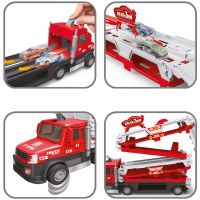 Sparkys Hasičský TRUCK 2v1 so svetlom a zvukom a 6 autami 2