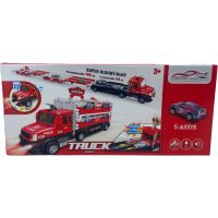 Sparkys Hasičský TRUCK 2v1 so svetlom a zvukom a 6 autami 3