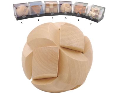 Sparkys Hlavolam - drevené 3D