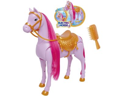 Sparkys Interaktívny ružový chodiaci koník so zvukovými efektmi