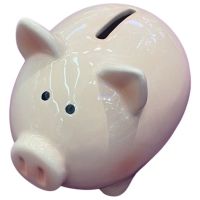 Sparkys Keramická pokladnička Prasiatko 12,5 cm
