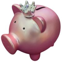 Sparkys Keramická pokladnička Prasiatko s korunkou