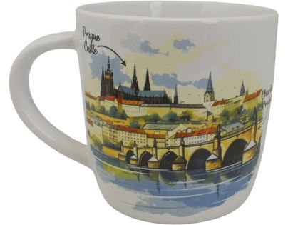 Keramický hrnček - Karlov most