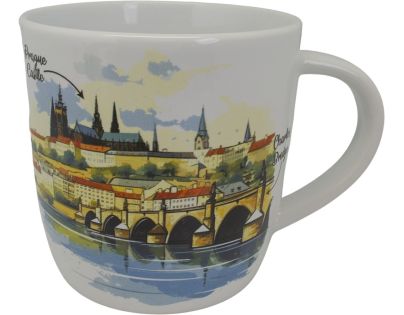 Keramický hrnček - Karlov most