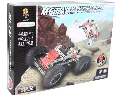 Sparkys Kovová stavebnica 5v1 281 dielikov