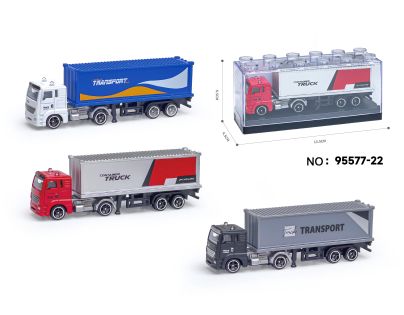 Sparkys Kovový model kontajnerového vozidla 1:64