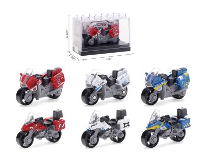 Sparkys Kovový model motorky 1:64 - viac druhov