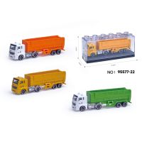 Sparkys Kovový model smetného auta s návesom 1:64