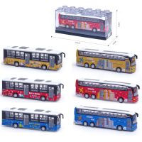 Sparkys Kovový model školského autobusu s otváracími dverami 1:64 dálkový autobus modrý